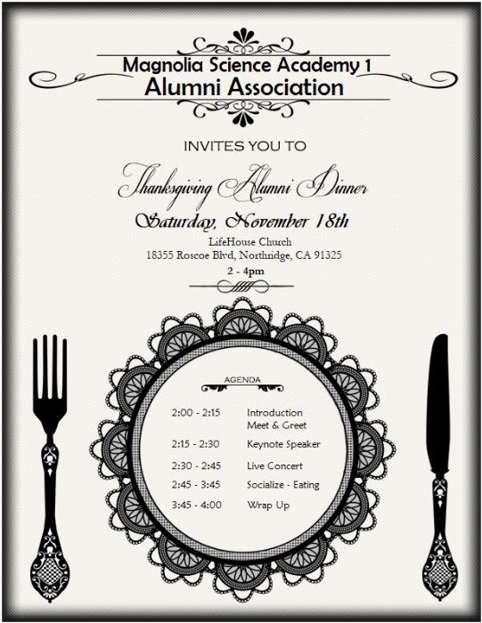 10th Annual Alumni Dinner